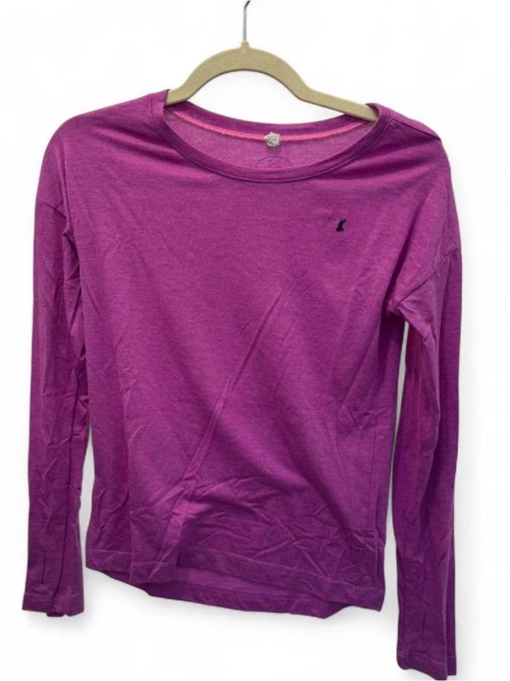 Under Armour Women's Long Sleeve Crewneck Top in Bright Magenta